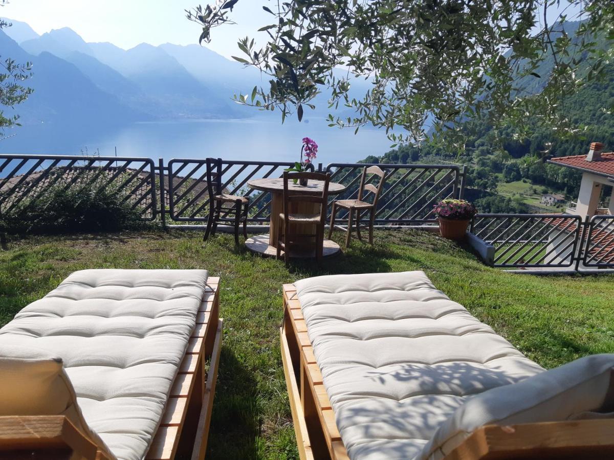 Fonteno Cozy House On Iseo Lake מראה חיצוני תמונה